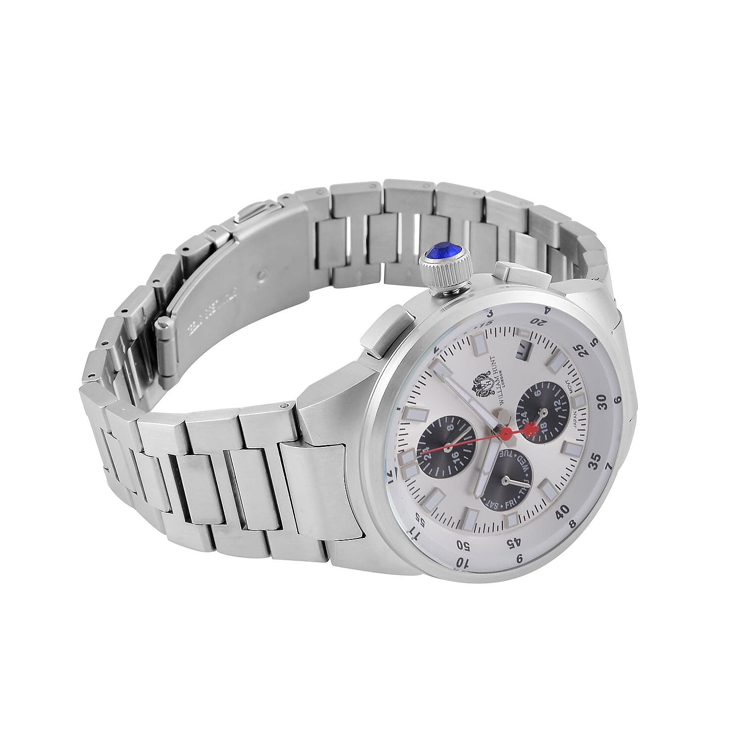 Limited Birthday Commission- William Hunt White Dial 5 ATM Water Resistant Watch With Presentation Box