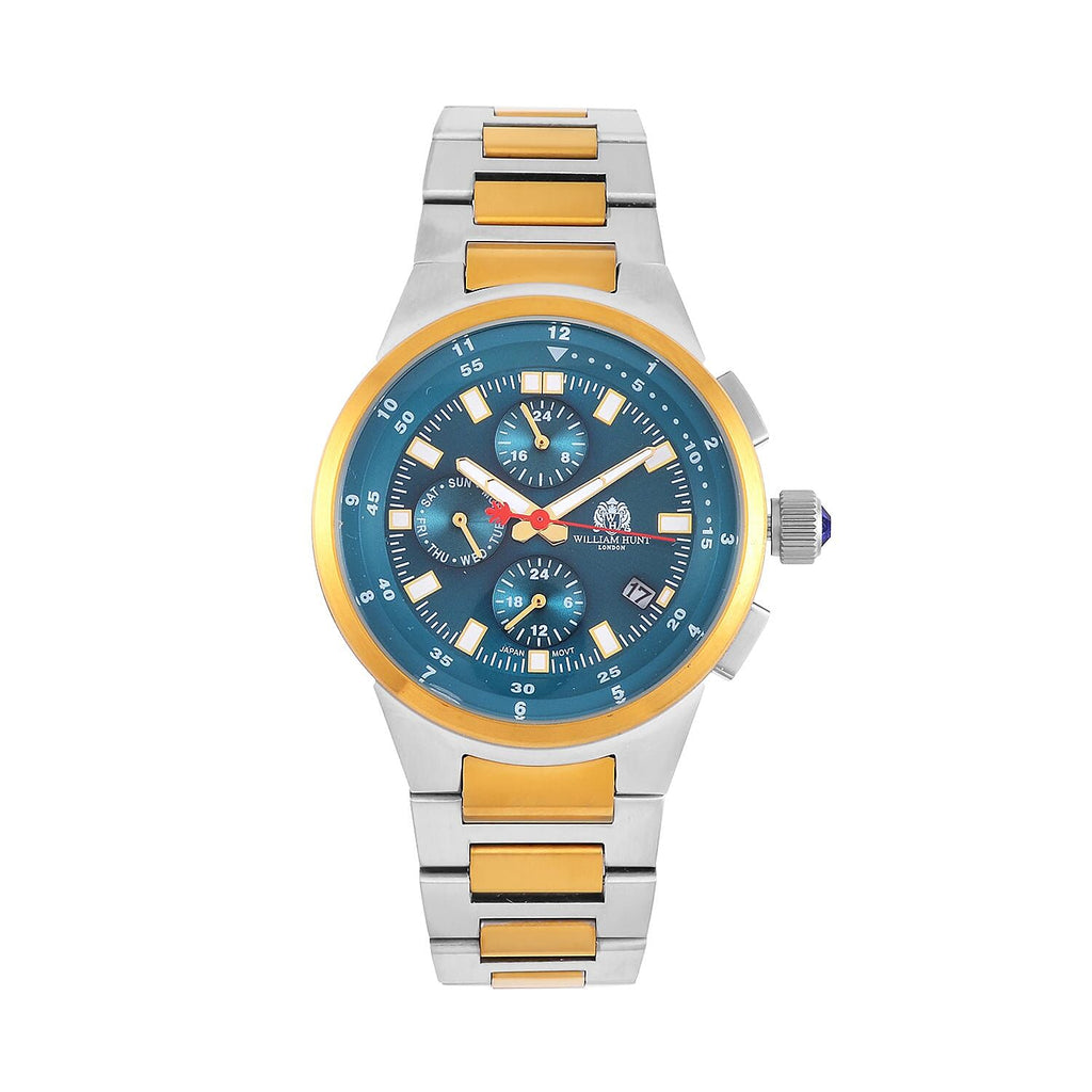 Limited Birthday Commission- William Hunt Teal Dial 5 ATM Water Resistant Watch With Presentation Box