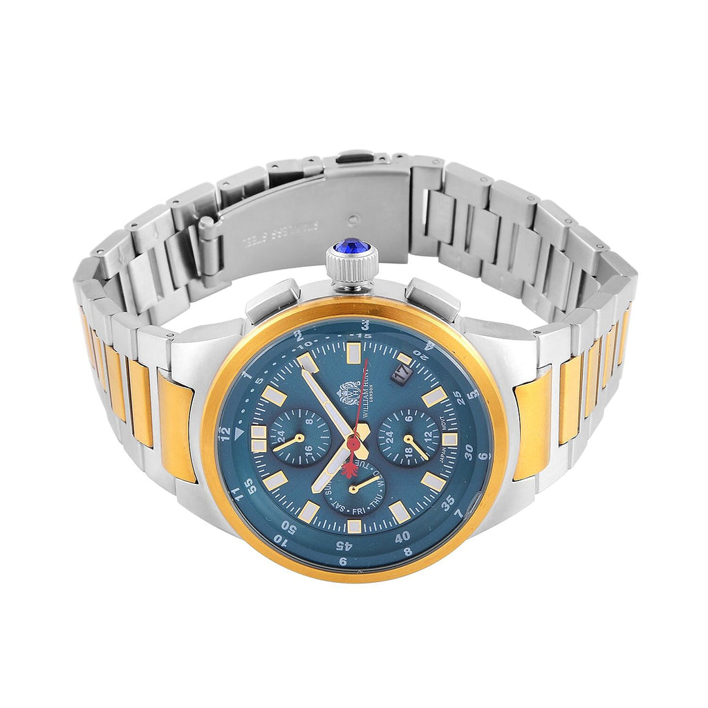 Limited Birthday Commission- William Hunt Teal Dial 5 ATM Water Resistant Watch With Presentation Box