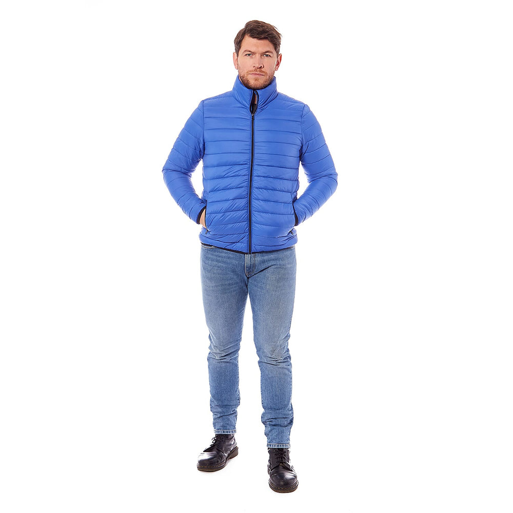 Blue Puffer Jacket - Size XXXL