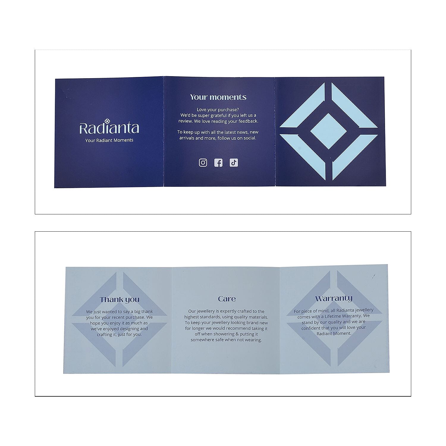 " Blue drawer paper box with white paper cover 17X11.5X6CM ", Rhapsody card