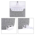Stylish Jellyfish Bluetooth Speaker - White, RGB Light, V5.2, 1500mAh Battery, 3W Sound
