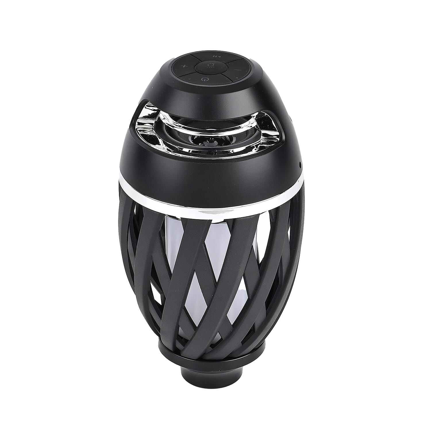 Portable LED Warm Light Bluetooth Speaker with Holder - USB Cable - 1200mah Battery