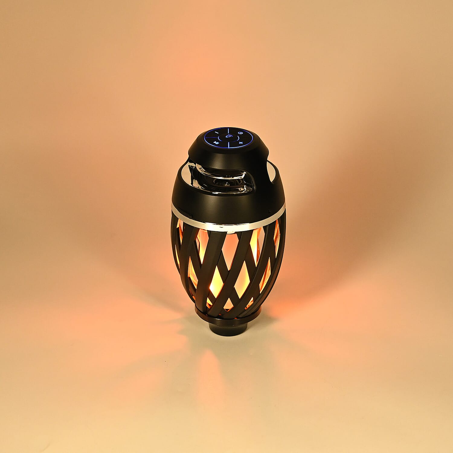Portable LED Warm Light Bluetooth Speaker with Holder - USB Cable - 1200mah Battery