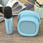 Bluetooth Speaker and Microphone Set - Blue - Blue