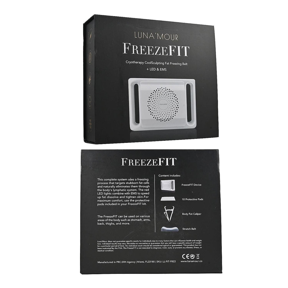 LunaMour FreezeFit Slimming & Contouring Belt (with Lifetime Warranty)