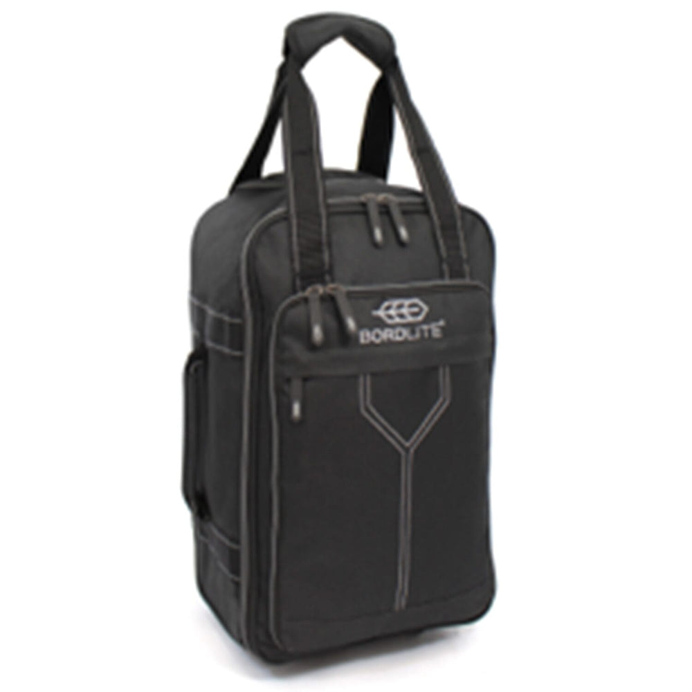 Bordlite Airline Approved Carry-On Travel Wheely Bag (Size 20x25x40 cm) - Black & Grey