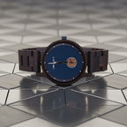 Botanica Moonflower Wood and Stainless Steel Watch - Brown