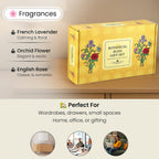 Aroma Therapy Gift Combo- 3 Pack Reed Diffusers (50ml) & Fragrance Sachets (20gm)