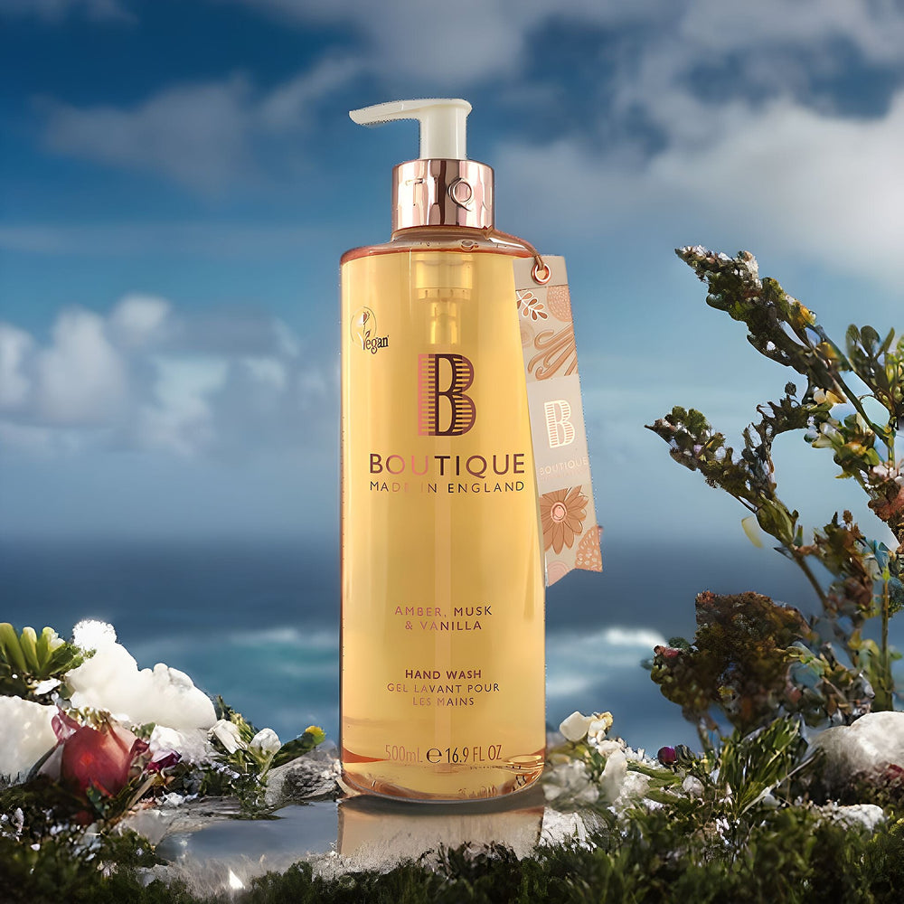 Boutique- Amber, Musk - Vanilla Hand Wash - 500ml