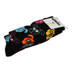 Branded Close Out - 4 Pairs - Organic Combed Cotton - Animal and Thumb Pattern Socks