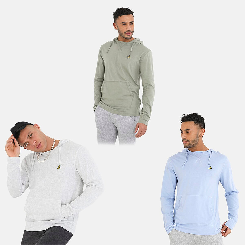 Brave Soul 3 PACK CottonSweat Shirt (Size L) - Multi Color