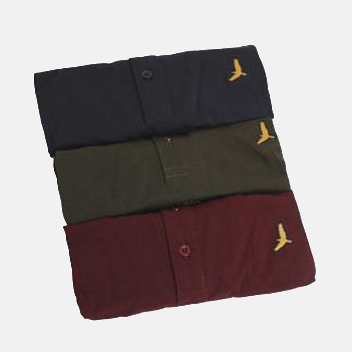 Brave Soul 3 Pack Polo Cotton TShirt Size XL - Multi Color