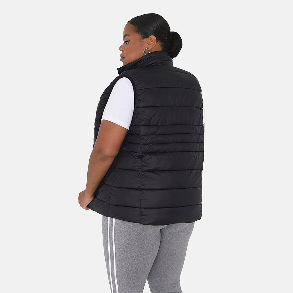 Brave Soul Classic Gilet (Size 18) - Black