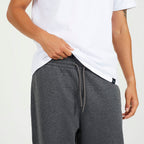 Brave Soul Cotton Mens Wide Leg Trousers (Size M) - Dark Charcoal