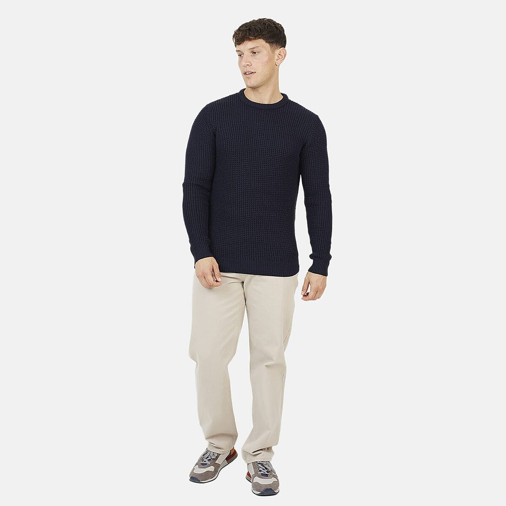 Brave Soul Acrylic Jumper - Dark Navy