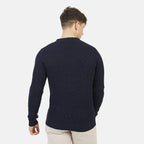 Brave Soul Acrylic Jumper - Dark Navy