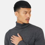 Brave Soul Cotton Jumper - Dark Charcoal