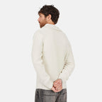 Brave Soul Mens Shawl Neck Cardigan (Size M) - Off White
