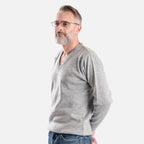 ZSZ Mens V-Neck Knitted Jumper