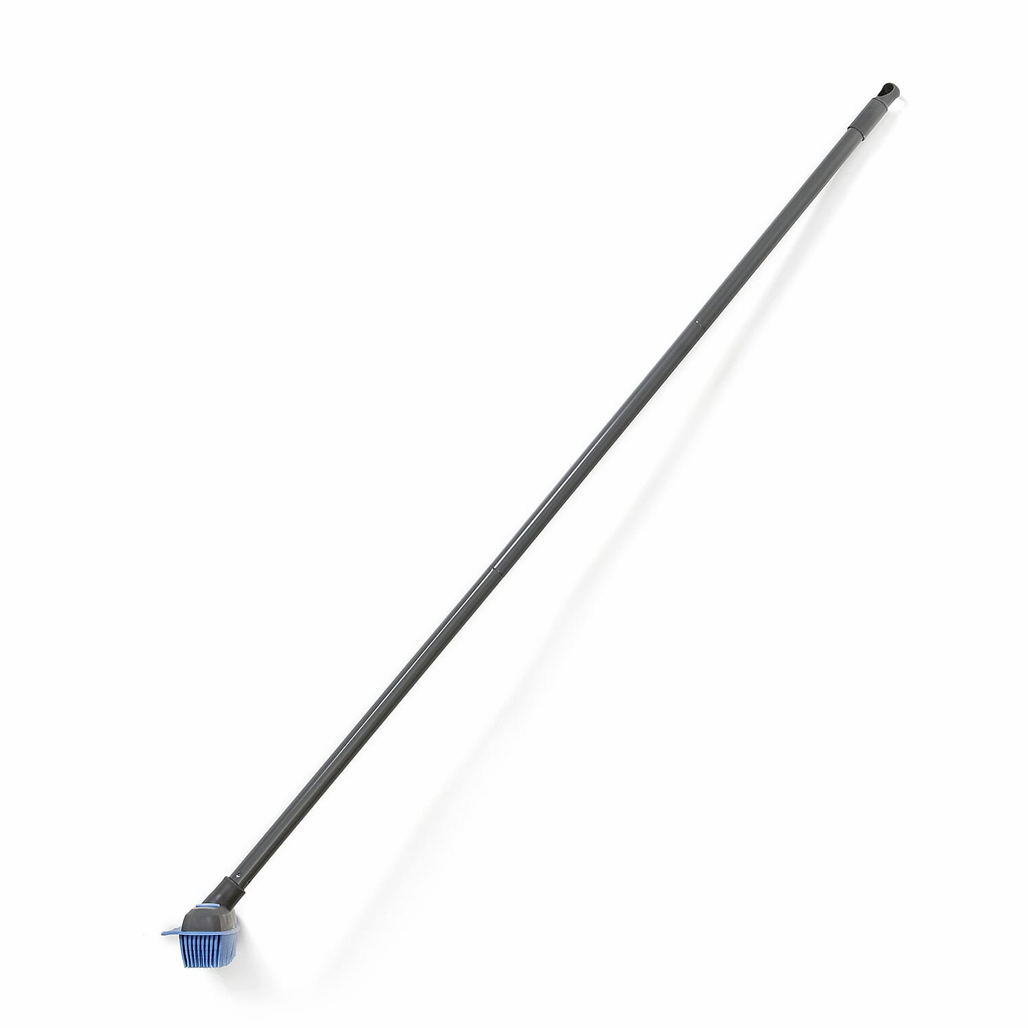 2 in 1 Broom with Squeegee - Stain, Pet Hair, Stubborn Grime, Dirty Water and Dust - Suitable for wet and dry cleaning, indoor- outdoor-Integrated squeegee. Blue