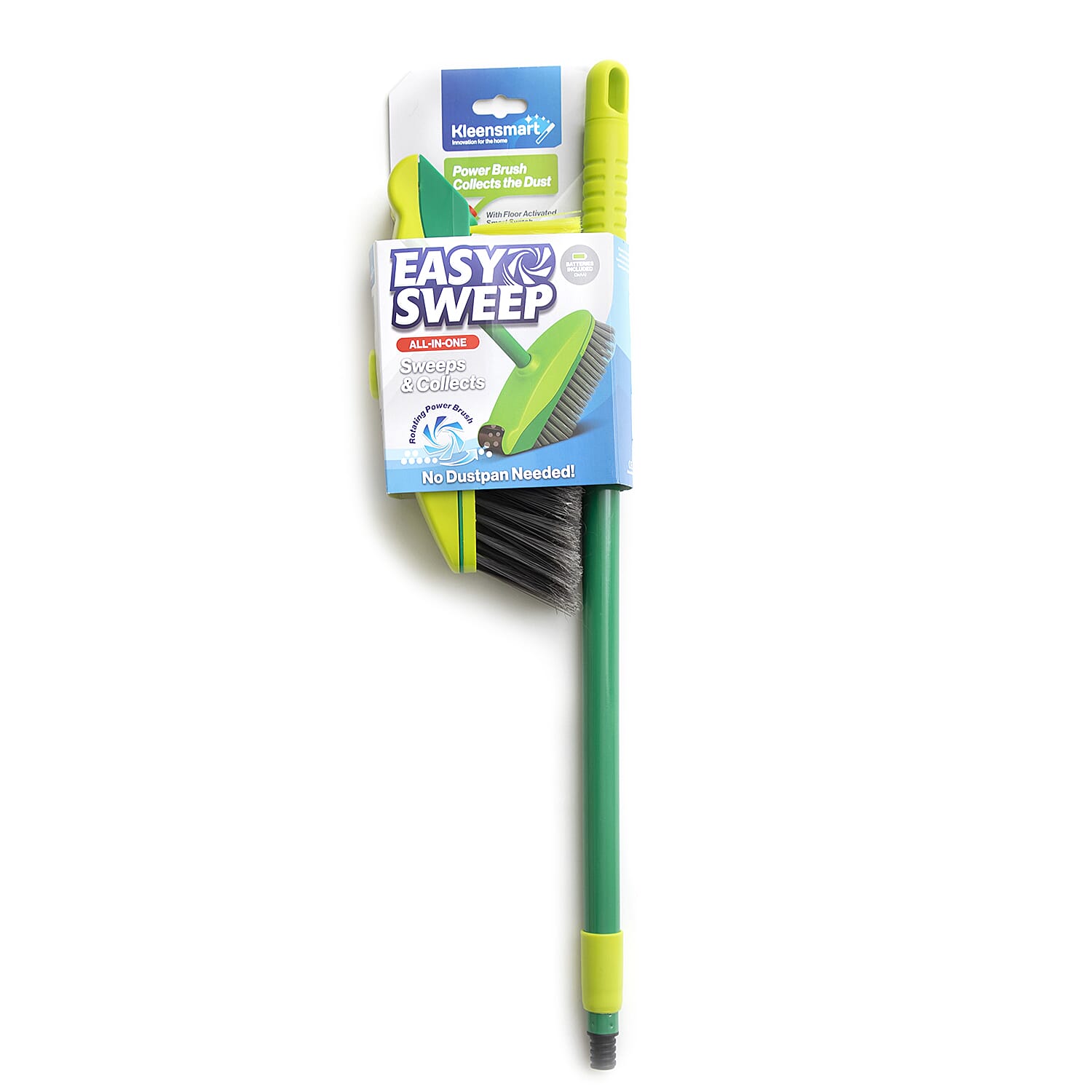 Easy Sweep Broom - Green