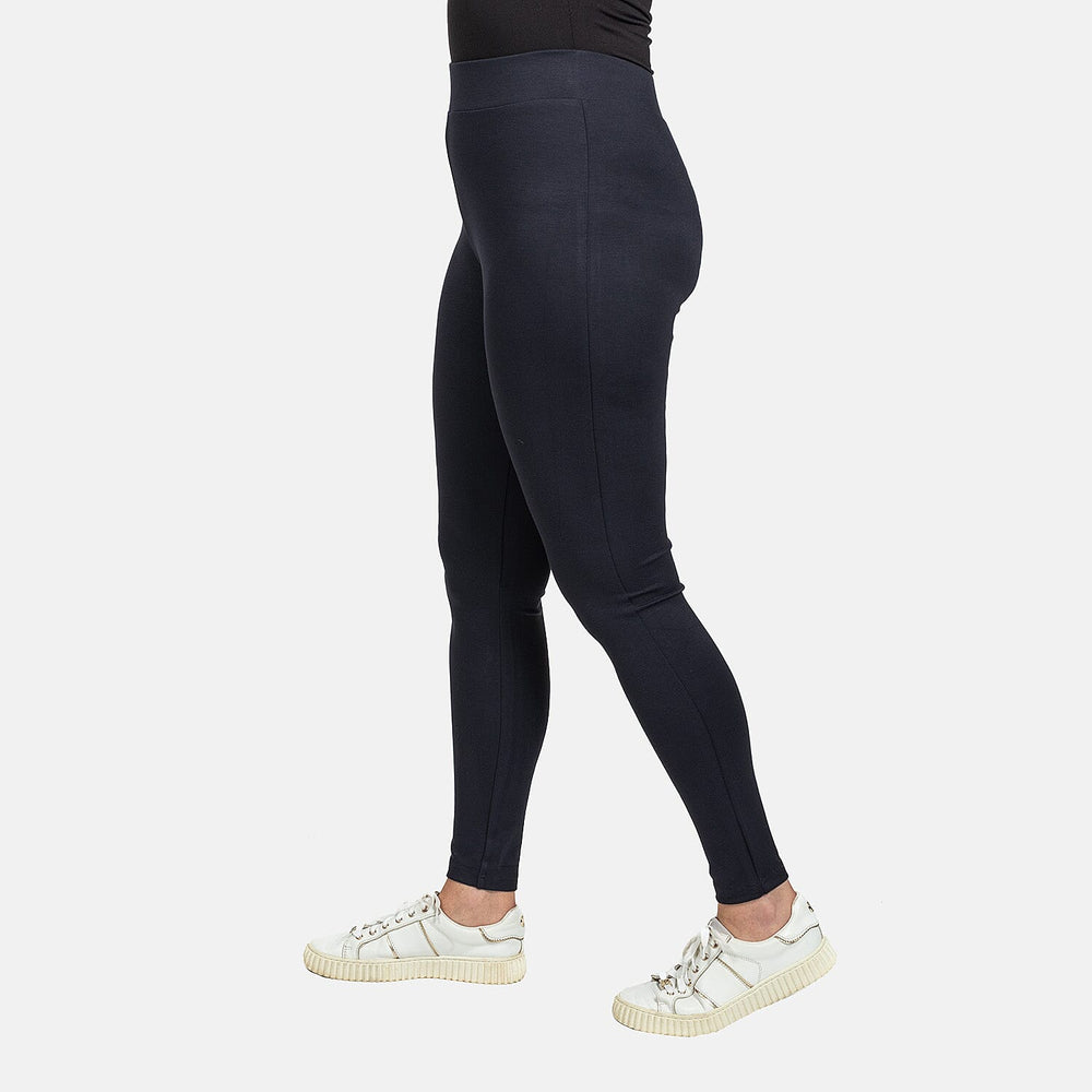 Brush Back Legging (Size L) - Navy