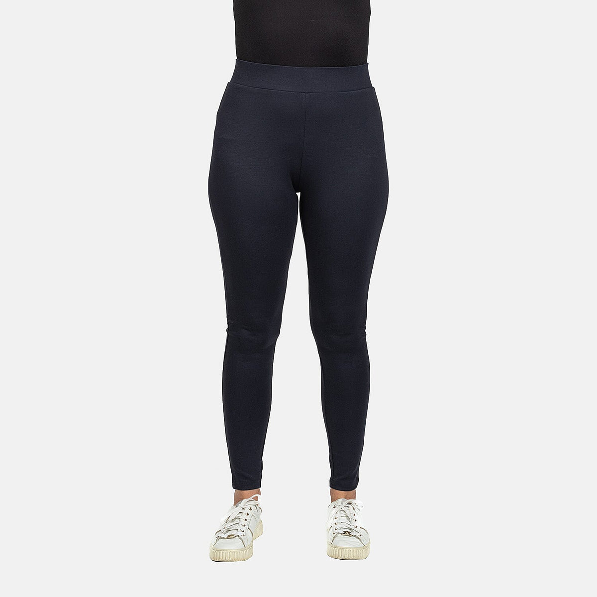 Brush Back Legging (Size M) - Navy
