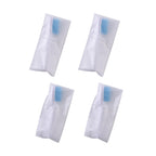 BEAUTECH Sonic Set of 4 Piece Toothbrush Replacement Heads - White - Blue.