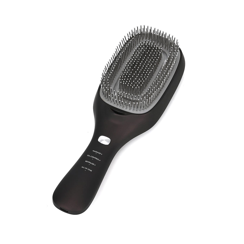 TOUCH BEAUTY- VITA 5-in-1 Hair Care Brush -  Ion Therapy, EMS, Sonic Massage, LLLT , Red and Blue Light Therapy - Black