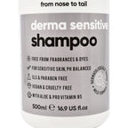 Buddy Care Derma Sensitive Skin Dog Shampoo with Aloe Vera & Pro Vitamin B5 500ml