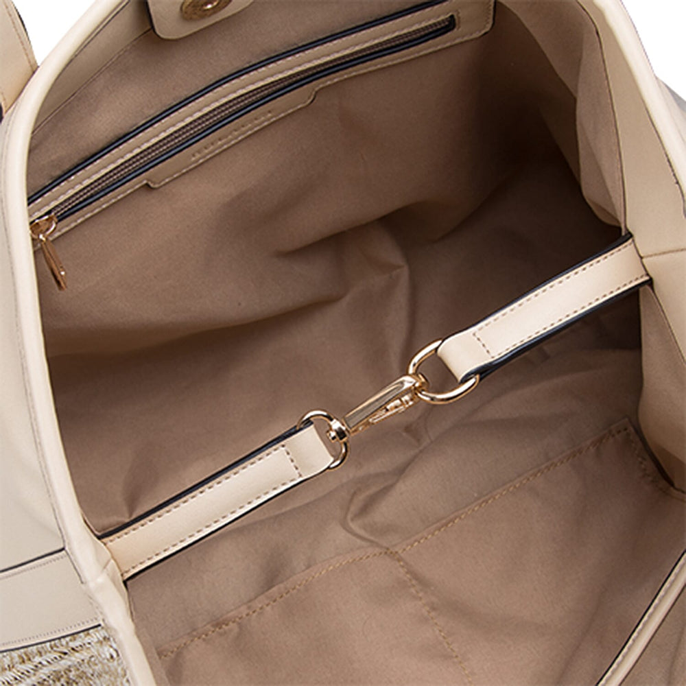 Bulaggi Collection - Sapphire Casual Shopping Bag - Natural