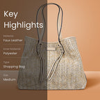 Bulaggi Collection - Sapphire Casual Shopping Bag - Natural