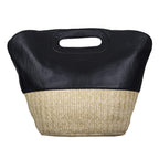 Bulaggi Collection - Silt Handbag with Zipper Closure (Size 24x31x19 Cm ) - Black