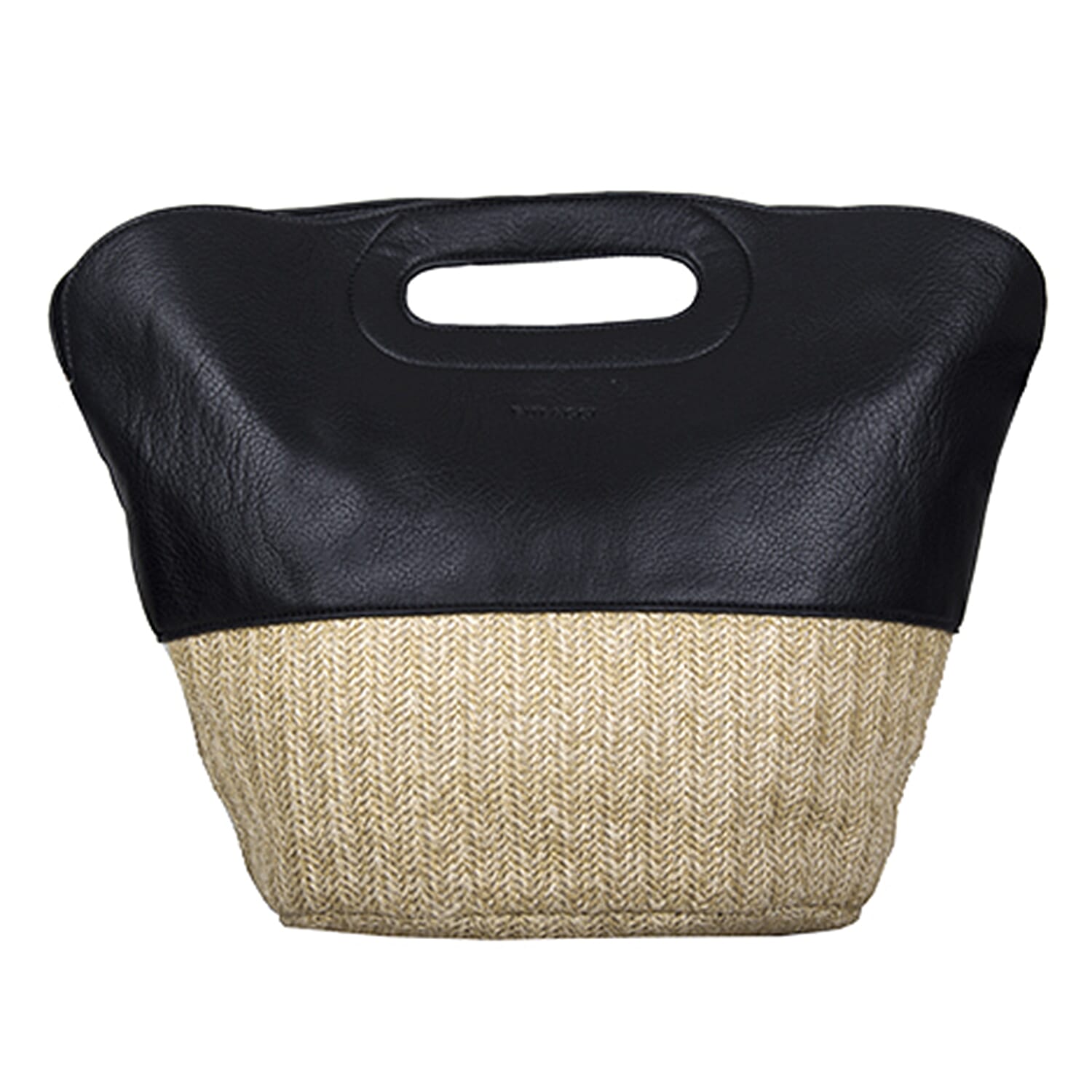 Bulaggi Collection - Silt Handbag with Zipper Closure (Size 24x31x19 Cm ) - Black