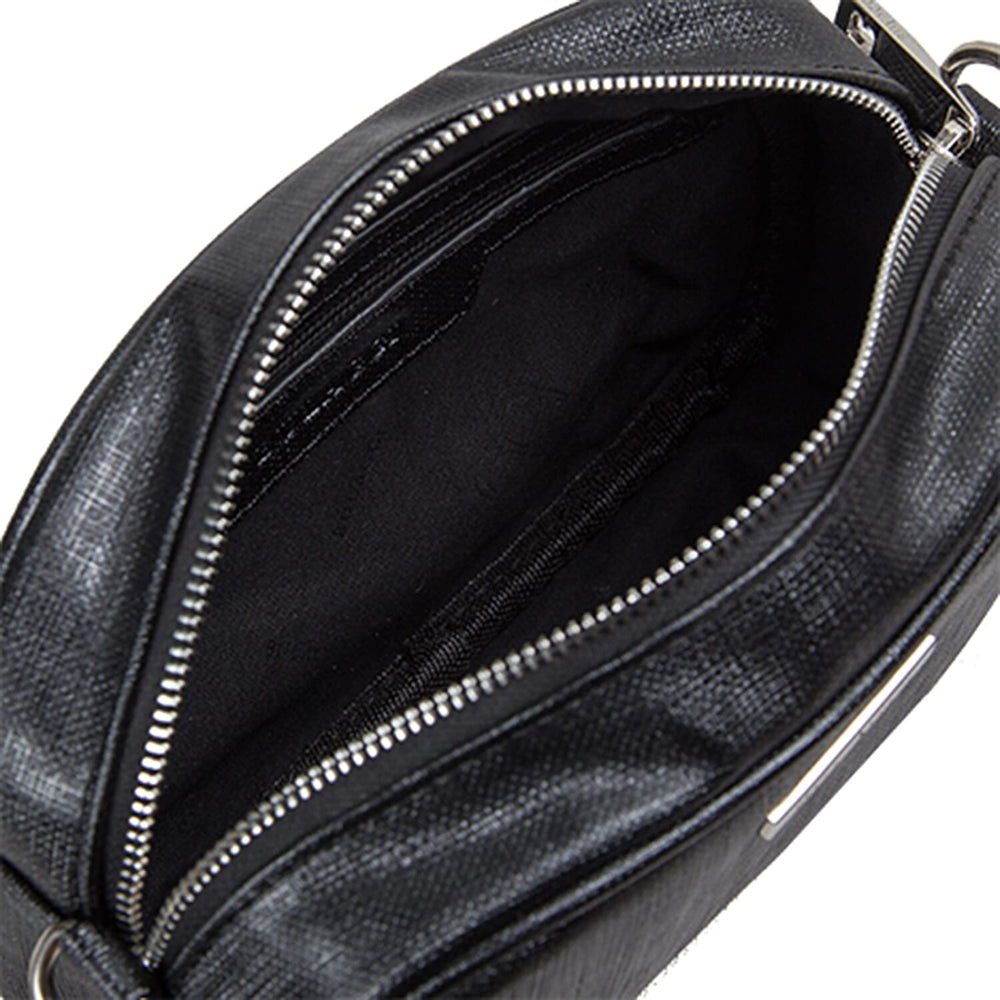 Bulaggi Collection - Silt Handbag with Zipper Closure (Size 24x31x19 Cm ) - Black