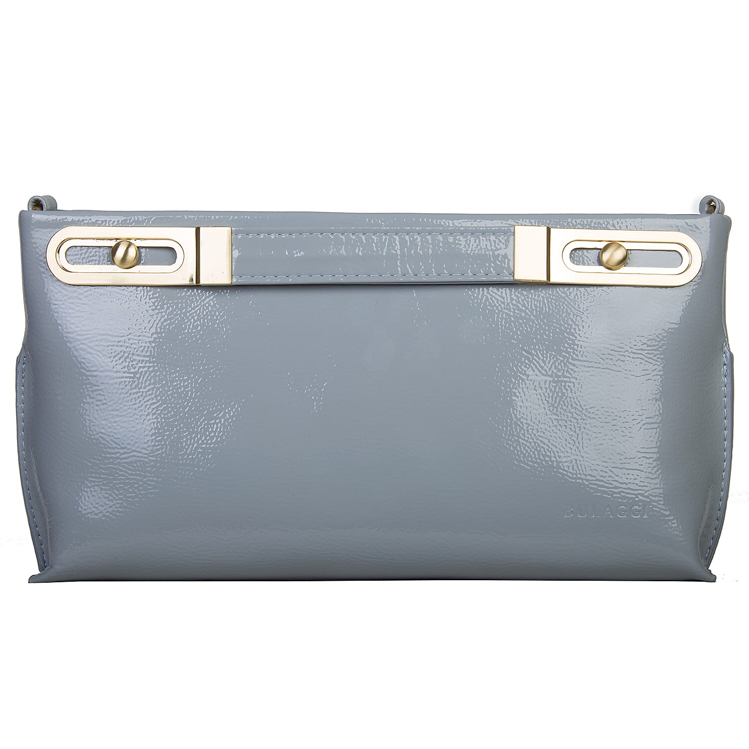Bulaggi Collection - Polly Clutch Bag with Adjustable Shoulder Strap in Light Grey