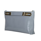 Bulaggi Collection - Polly Clutch Bag with Adjustable Shoulder Strap in Light Grey