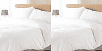 Bundle of Bamboo Duvet Cover and Bamboo Pillowcase Pairs (Double Size)