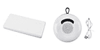Bundle of Bluetooth Speaker with Light and 12000 mAH Power Bank