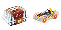 Bundle of DIY Toy Carsbox and Set of 24- Philips 3 X Extra Power Alkaline Batteries - AA
