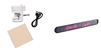 Bundle of LED Light Nail Clippers Magnifier with USB Cable and Smith & Cult- Nail File