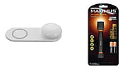 Bundle of Maximus 3W LED Flashlight and Wireless Smartphone Charging Station