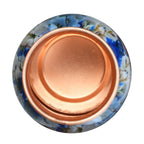 Butterfly Print 100% Leak Proof Copper Bottle 900ml - Blue