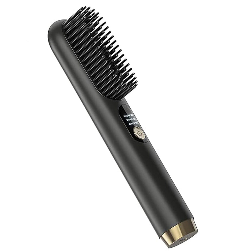 Byjogger Cordless Hair Brush Straightener with 50 Million Negative Ions