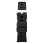 CADOLA Peterson 44mm 10 ATM Water Resistant Watch With Stainless Steel Chain Bracelet & Extra Yellow Silicon Strap