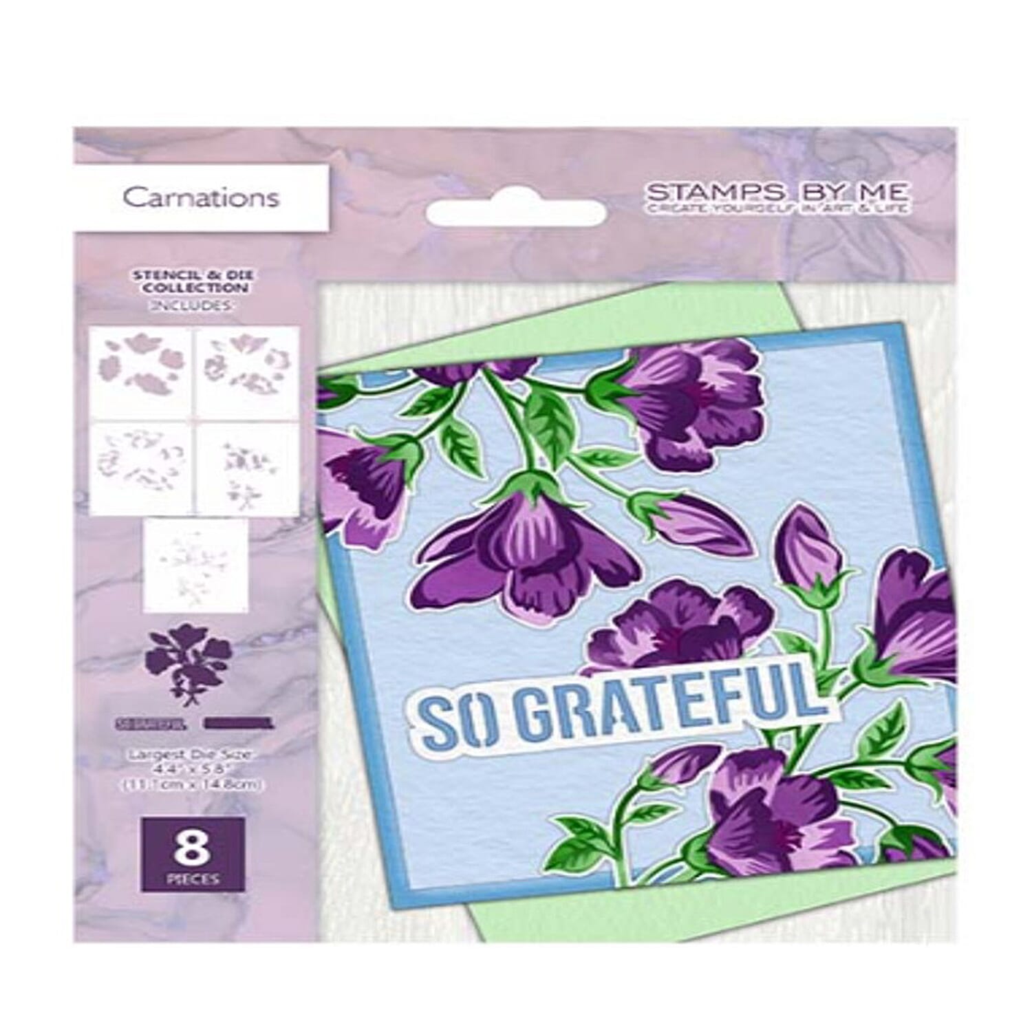 CARNATIONS - STENCIL AND DIE COLLECTION