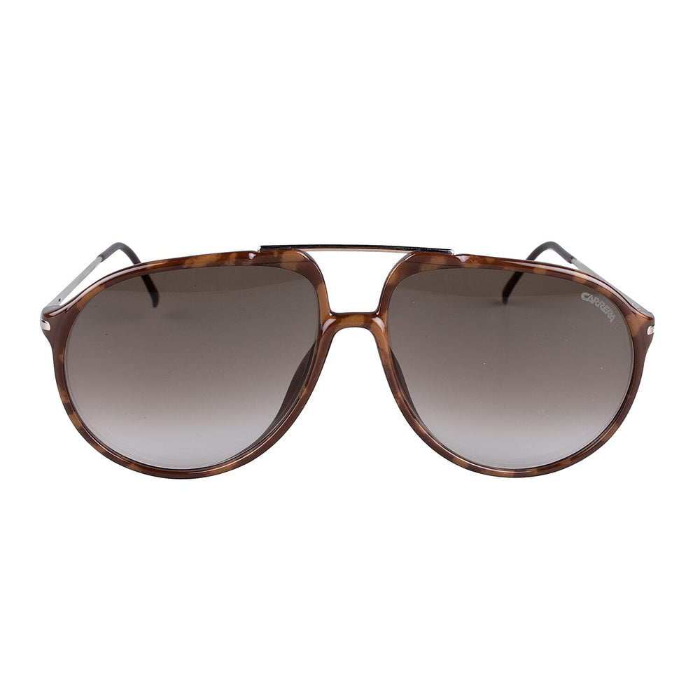 CARRERA Unisex Dark Brown Aviator Sunglasses with Metal Slides