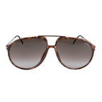 CARRERA Unisex Dark Brown Aviator Sunglasses with Metal Slides