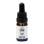 CBD Queen 2000mg Broad Oil (Peppermint) with 50ml 2% Muscle and Joint Balm